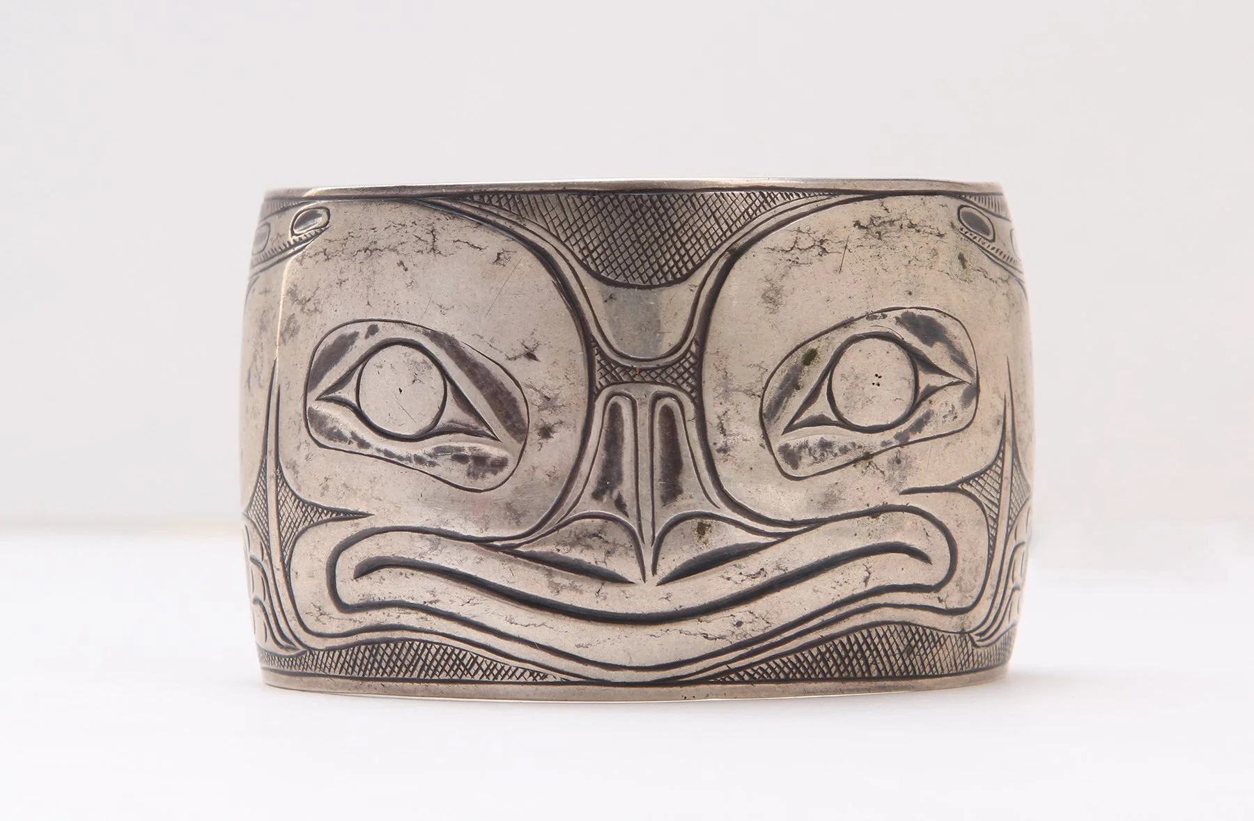 Very Fine Northwest Coast Silver Bracelet — Brant Mackley